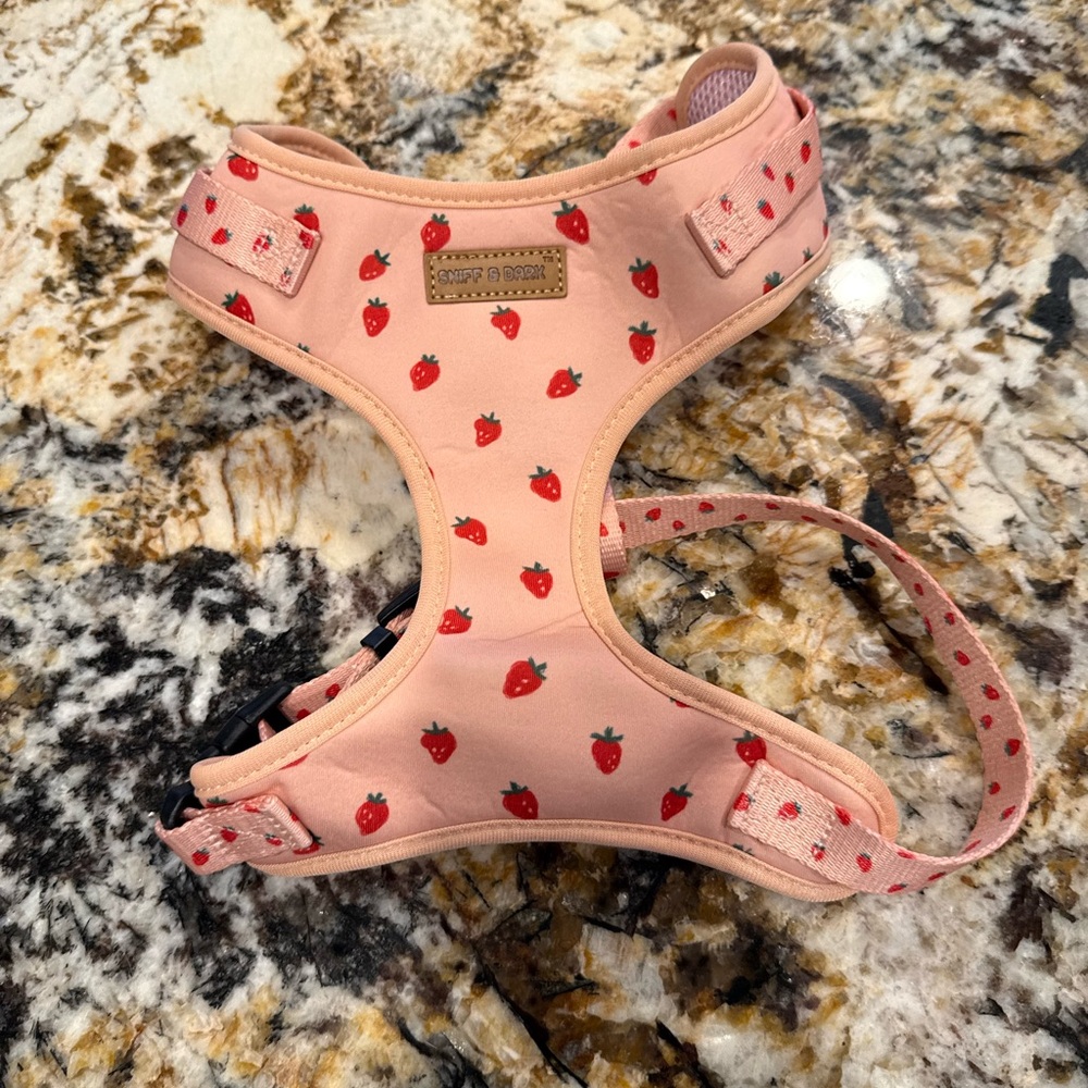 Sniff and Bark Strawberry Shortcake harness size Medium